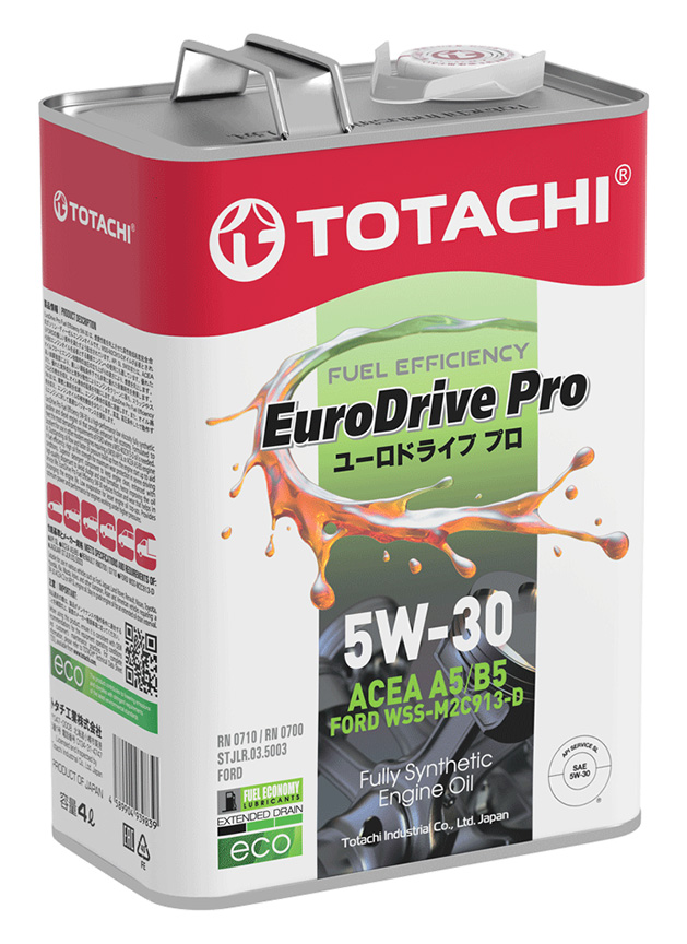 TOTACHI EURODRIVE PRO FE Fully Synthetic 5W-30 API SL, ACEA A5/B5